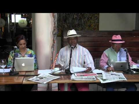 Comentario Julio Martinez Pozo programa especial desde parque padre Billini parte1