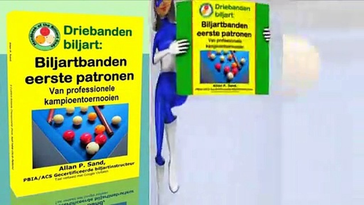 Video boeken voor Driebanden biljart: Biljartbanden eerste patronen (nl)