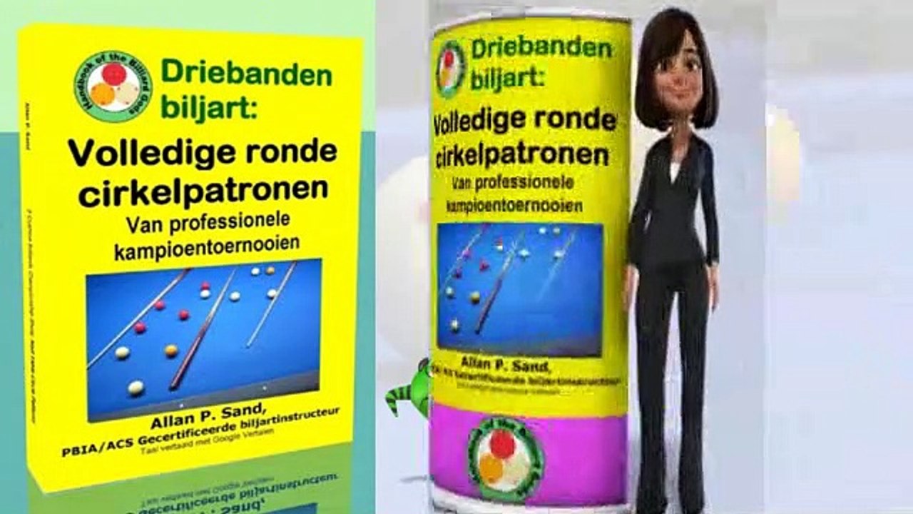 Video boeken voor Driebanden biljart: Volledige ronde cirkelpatronen (nl)