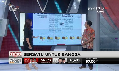 [EKSKLUSIF] Membahas Hasil “Quick Count” Litbang Kompas dan Rekonsiliasi Pasca Pemilu