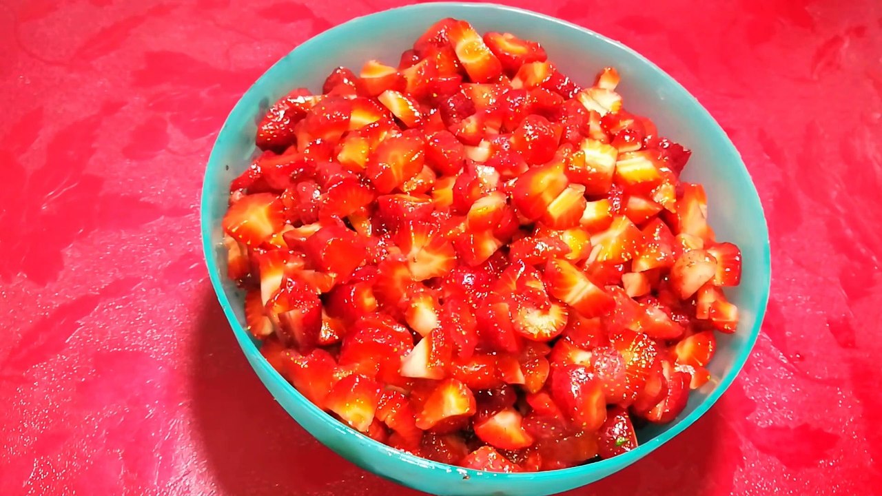 Homemade Strawberry Jam Recipe | Fresh Strawberry jam Recipe