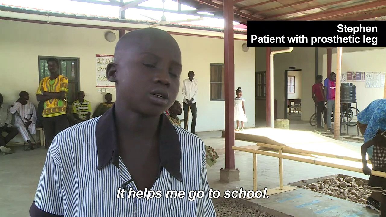 New limbs, new life for South Sudan amputees