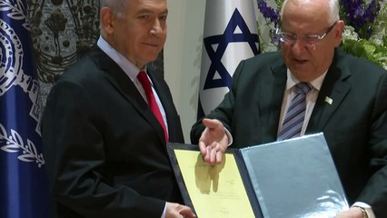 Netanyahu recibe encargo de formar gobierno en Israel