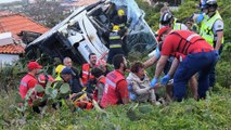 At least 29 killed after tour bus overturns on Portugal’s island of Madeira