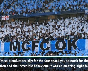 Guardiola thrilled with Etihad atmosphere despite exit