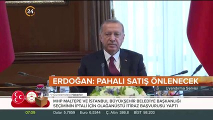 "Pahalı satış önlenecek"