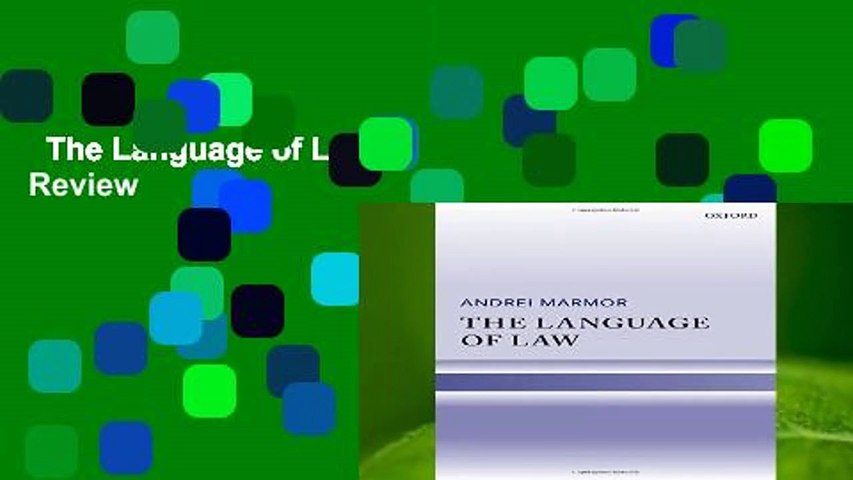 The Language of Law  Review
