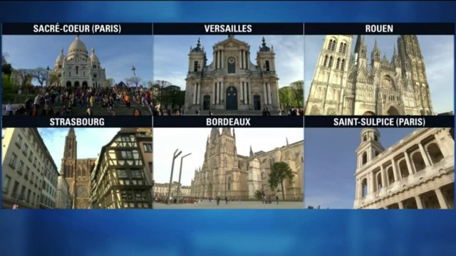 18h50 ce mercredi... Toutes les cathédrales et basiliques de France ont sonné en hommage à Notre-Dame