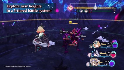 Dragon Star Varnir - Trailer système de combat