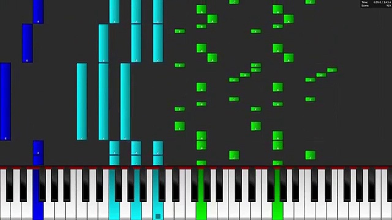 A Himitsu - Adventures - Piano Tutorial / Piano Cover - How To Play Adventures On Piano / Keyboard