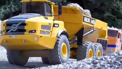 شاحنة الصليب الأحمر تحطمت في موقع البناء! طامية العالم بطانة 6x6! شاحنة الانقاذ!