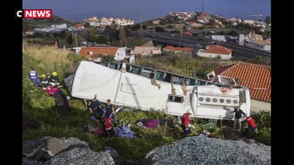 Madère : au moins 29 morts dans un accident de car