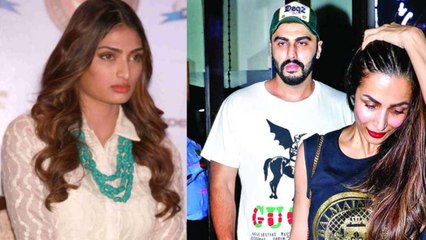 Malaika Arora's BF Arjun Kapoor keeps distance from Athiya Shetty; Here's why | FilmiBeat