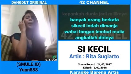 SI KECIL - KARAOKE BARENG ARTIS