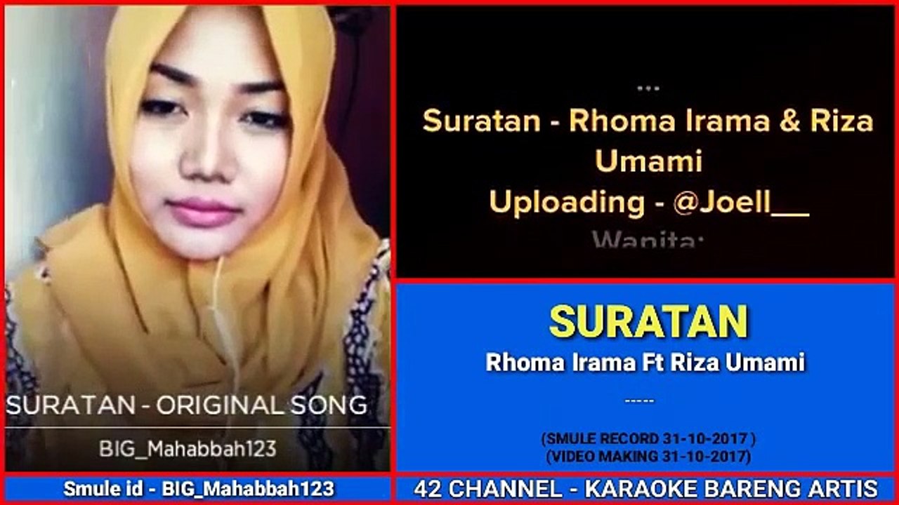 SURATAN - KARAOKE BARENG ARTIS