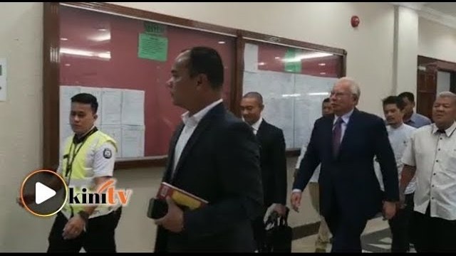 Najib hadir ke mahkamah kes bicara hari ke-5