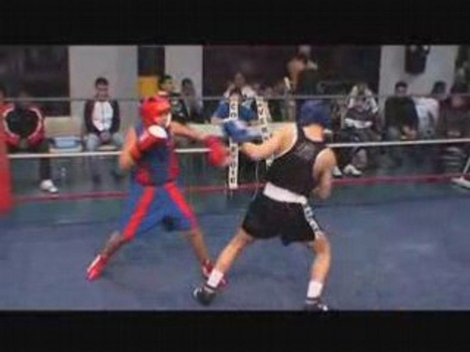 A.El Ashby VS E.Courcelles 1/4 Finale-60kg/Boxe Anglaise