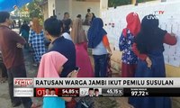 Terkendala Berbagai Faktor, Kamis (18/4) Ratusan Warga Jambi Ikuti Pemilu Susulan