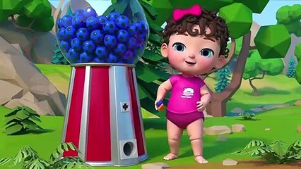 Jake and Molly - Cars Gamball Machine | Color Trucks - Cartoon for Kids