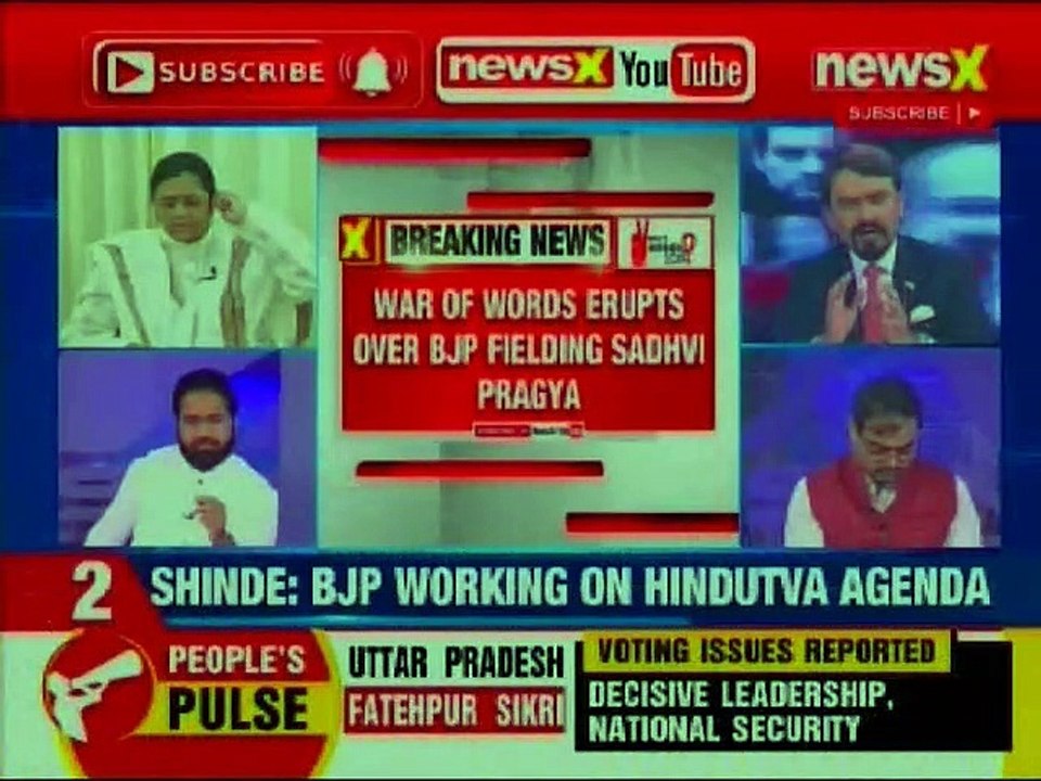 Lok Sabha Election 2019 Phase 2 Voting: War of Words Erupts over BJP Fielding Sadhvi Pragya