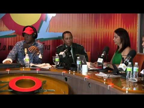 Gral. Frener Bello Arias dir. AMET y Gral. Juan Manuel Mendez comentan operativo navidad 2016 parte2