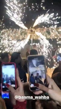 بسمة وهبى تحتفل بعيد ميلادها فى حضور نجوم الفن والإعلام