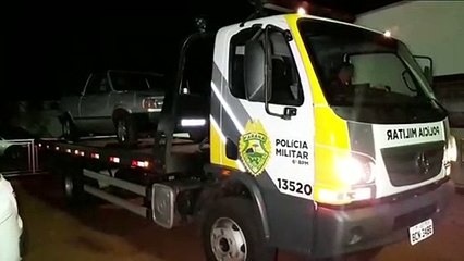 Carro recuperado é encaminhado para o pátio da 15ª SDP