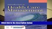 Full version  Introduction To Health Care Management  Best Sellers Rank : #4