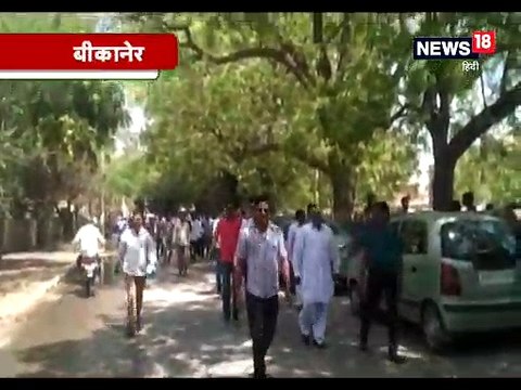 देवी सिंह भाटी ने काले गुब्बारे उड़ाकर अर्जुन राम मेघवाल का किया विरोध