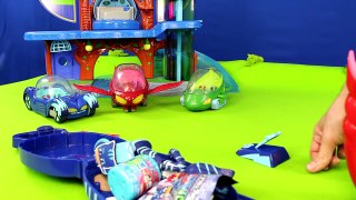 PJ Masques Unboxing: Catboy, Owlette & Gekko Surprise Pyjamahelden & Mashems pour les Enfants | Gertie S. Bresa