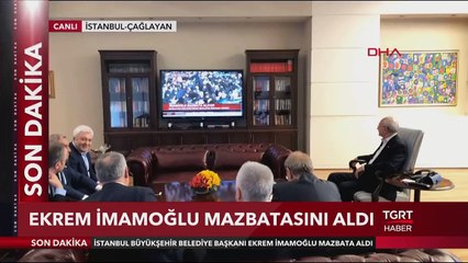 Ekrem İmamoğlu Mazbatasını Aldı