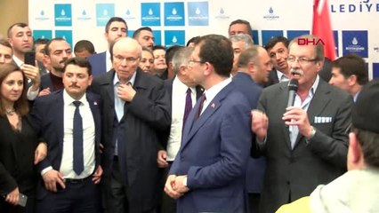 İmamoğlu İbb Binasında Konuştu