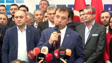 İmamoğlu İbb Binasında Konuştu