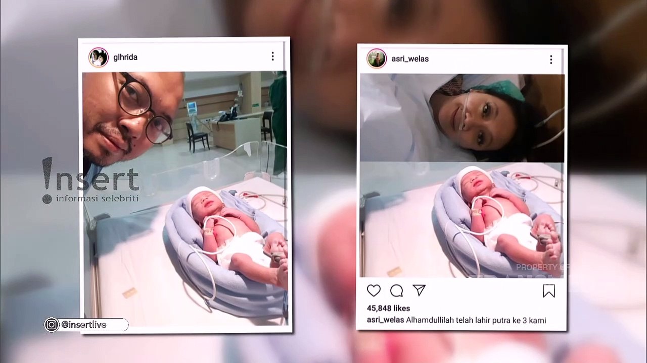 INSERT - Akhirnya Asri Welas Melahirkan Anak Ketiga