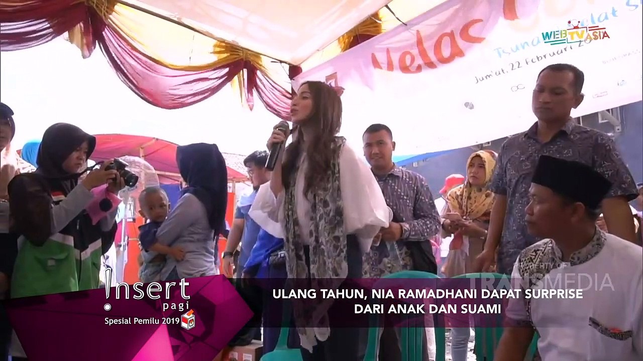 INSERT - Ulang Tahun, Nia Ramadhani Diberikan Kejutan Sederhana Oleh Suami