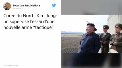Corée du Nord. Kim Jong-un a supervisé le test d’une nouvelle arme tactique