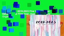 Full E-book  2019-2023 Five Year Planner: Daily Planner Five Year, Agenda Schedule Organizer