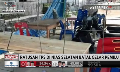 Ratusan TPS di Nias Selatan Batal Gelar Pemilu