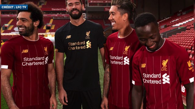 Liverpool dévoile son nouveau maillot domicile saison 2019-20