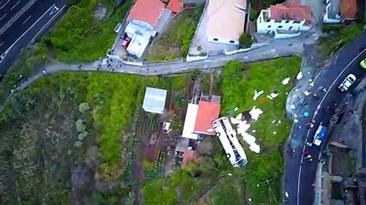 Madère: 29 touristes allemands tués dans un accident de bus
