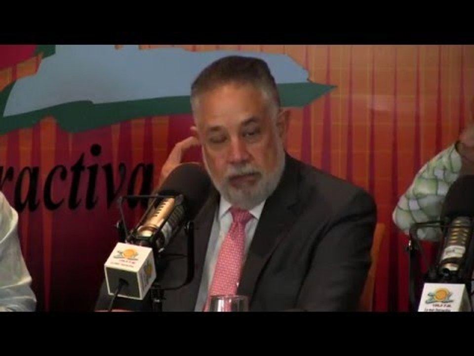 Campos De Moya   y Circe Almánzar de la Asociación De Industrias de la Republica Dominicana