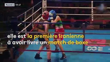 L'Iran veut arrêter la boxeuse Sadaf Khadem et le champion français Mahyar Monshipour