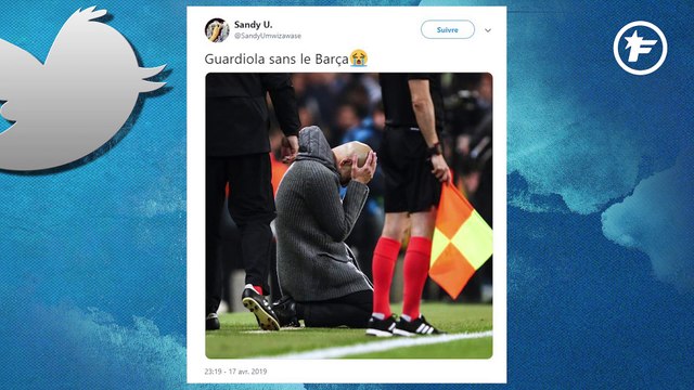 Pep Guardiola en prend pour son grade sur Twitter après l’élimination de Manchester City