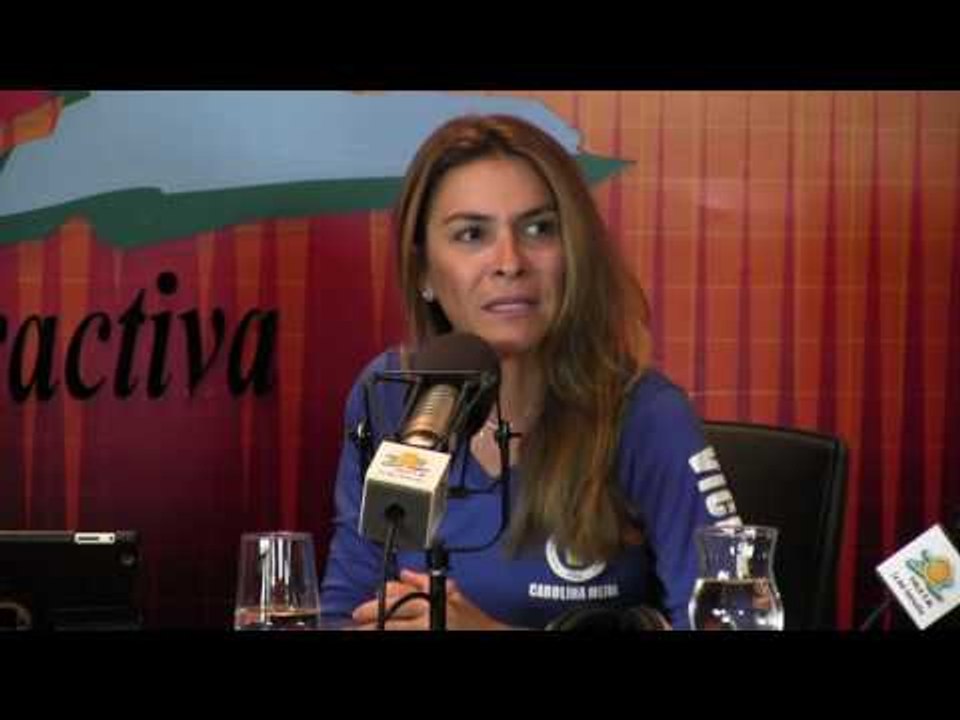 Carolina Mejia candidata vice presidencial PRM comenta provincias donde el PRM puede ganar