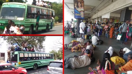 மேற்கூரையில் அமர்ந்தும் பயணம்.. பீகார்  நிலைக்குத் தள்ளப்பட்ட தமிழகம்- வீடியோ