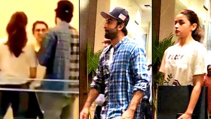 Ranbir Kapoor & Alia Bhatt Seen At An Interior Designing Firm! Are They Moving In Together?