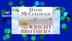[BEST SELLING]  The Wright Brothers by David McCullough