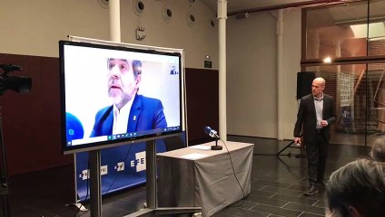 Vídeoconferència de premsa de Jordi Sànchez des de la presó