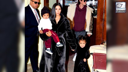 Kim Kardashian's Daughter North Borrows Her Stilettos For True's Birthday Bash