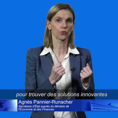 Agnès Pannier-Runacher présente l'appel à projets "Solutions innovantes pour la ville durable en Afrique"